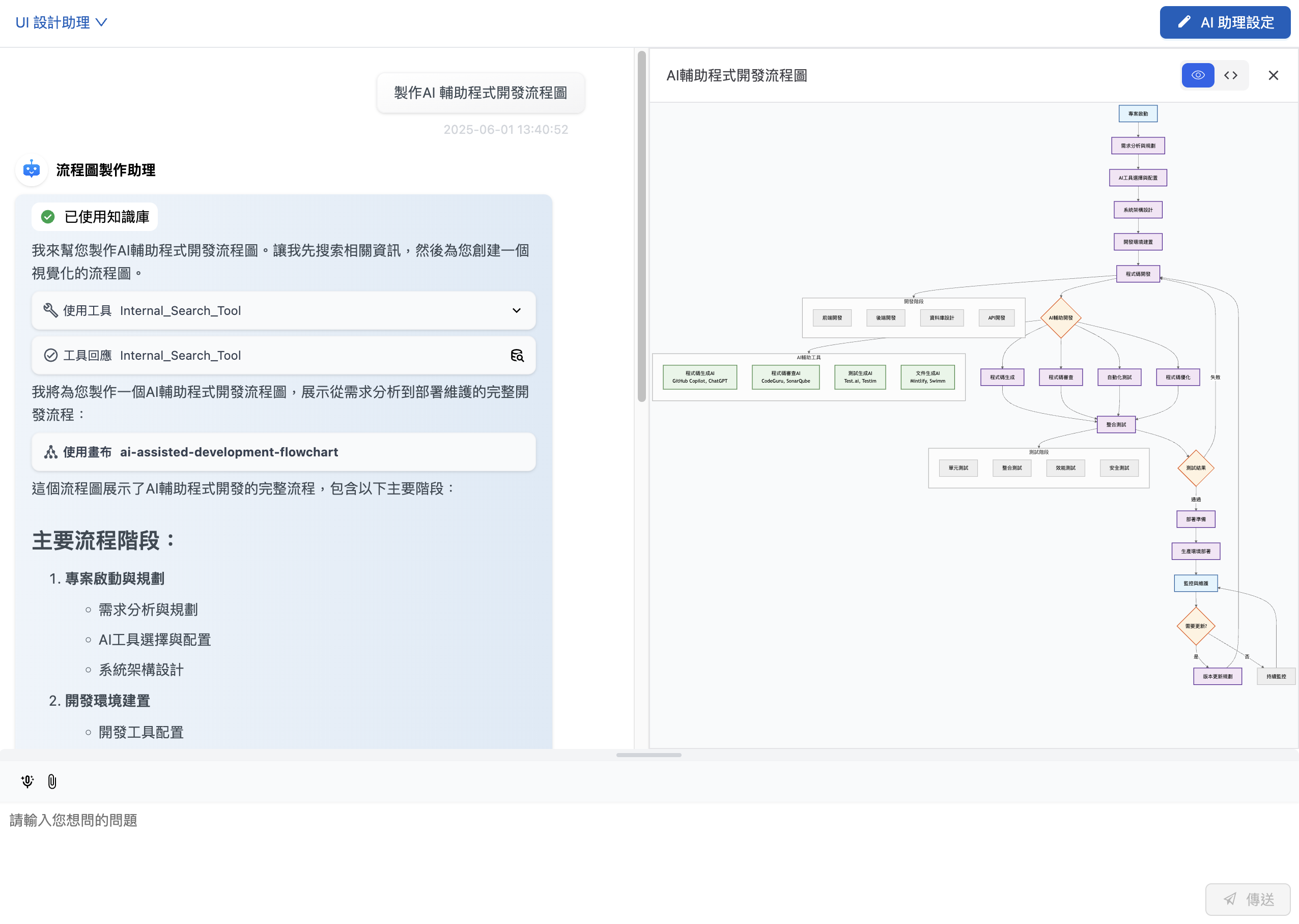 Flowchart Creation Assistant